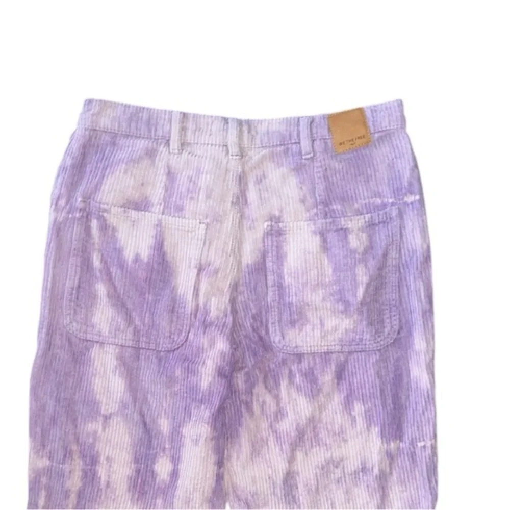 Free People Reese‎ Pitched Straight Corduroy Pant Size 30 Color Moonlit Orchid